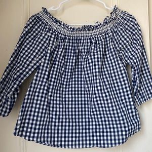 Madewell Gingham Blouse